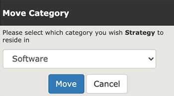 Moving a Category